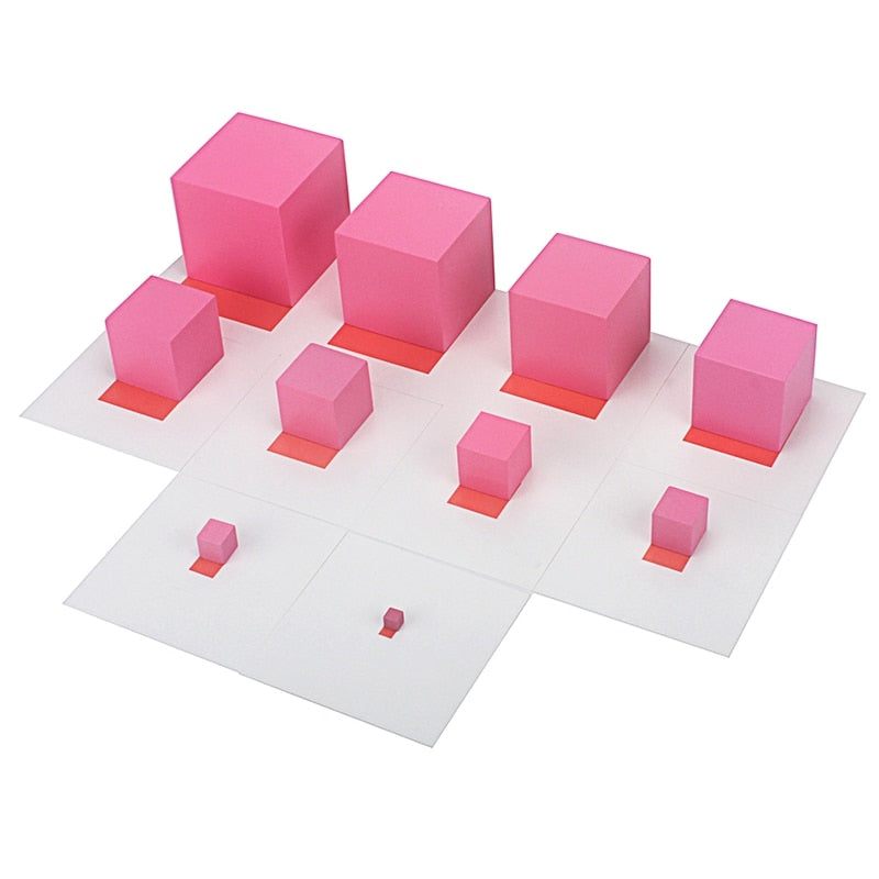 Tour rose Montessori et cartes