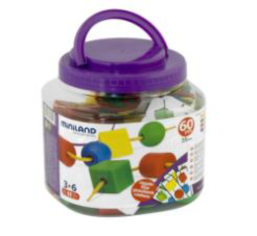 enfilage formes 35mm(60 pieces)